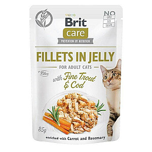 Brit Care Cat FJ Flavour Box Jelly Pack 12x85g