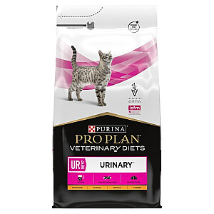 Sausas maistas Purina VETERINARIJOS DIETS Feline UR Urinary katėms 5 kg Suaugusi vištiena