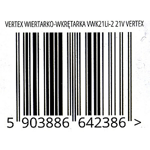 Дрель-шуруповерт 21В 2х1,7Ач WK21Li-2 VERTEX