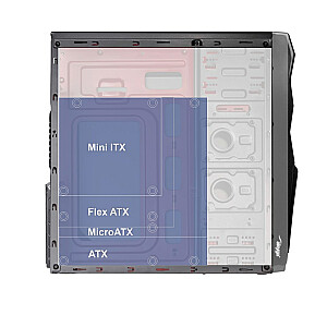 Akyga 'ak995bk PC"ATX Nero Midi Tower Black