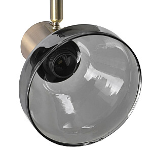 Тройной прожектор Activejet LISA, потолочный бра с черным золотом, настенный светильник E14 для гостиной