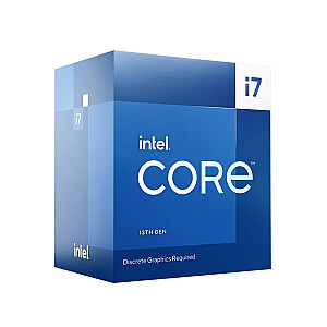 Процессор INTEL Desktop Core i7 i7-13700 2100 МГц, 16 ядер, 30 МБ, разъем LGA1700 BOX BX8071513700SRMBA