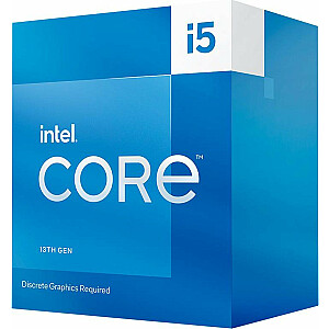 Procesorius Intel Core i5-13400F, 2,5 GHz, 20 MB, BOX (BX8071513400F)