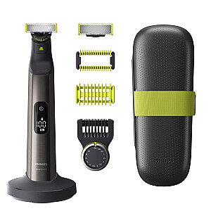 Barzdos žoliapjovė Philips OneBlade Pro QP6651/61 Wet & Dry Grey