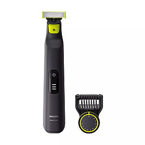 Barzdos žoliapjovė Philips OneBlade Pro QP6651/61 Wet & Dry Grey