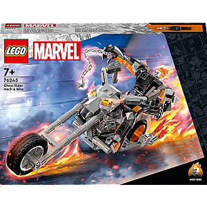 LEGO Marvel Ghost Rider – robotas ir motociklas (76245)