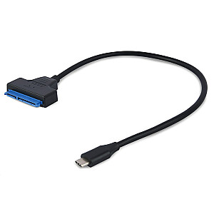 Adapteris Gembird USB 3.0 Type-C male to SATA 2.5 USB kabelis 0,2 m 2,0 USB C Black