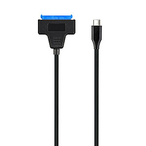 Adapteris Gembird USB 3.0 Type-C male to SATA 2.5 USB kabelis 0,2 m 2,0 USB C Black