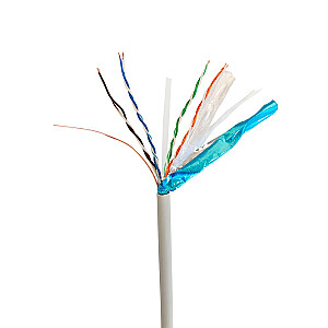 Сетевой кабель Gembird FPC-6004-SOL LAN FTP, кат. 6 (премиум CCA), одножильный, ECA, 305 м