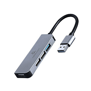 Gembird UHB-U3P1U2P3-01 4 prievadų USB šakotuvas (1 x USB 3.1 + 3 x USB 2.0)