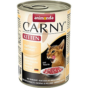 ANIMONDA Carny Kitten Beef с птицей - влажный корм для кошек - 400г