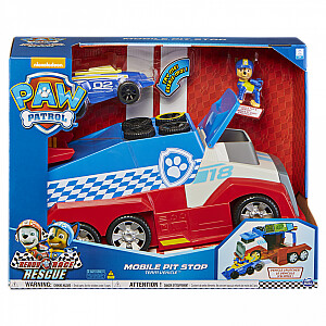 PAW PATROL transporto priemonė Mobile Pit Stop, 6054505