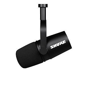 Shure Podcast mikrofonas MV7X juodas