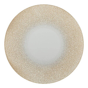 Žvakidė kairėje 4Living Mirror apvalus su blizgučiais 20cm auksinis 600757