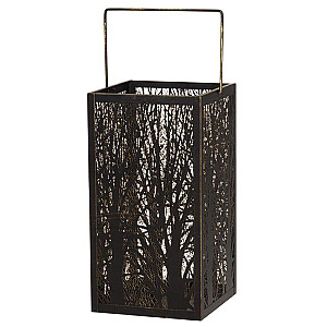 Laterna 4Living Forest черный 18x18x34см 332922-2
