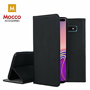 Mocco Smart Magnet Book Case Grāmatveida Maks Telefonam Xiaomi 12 Lite 5G Melns