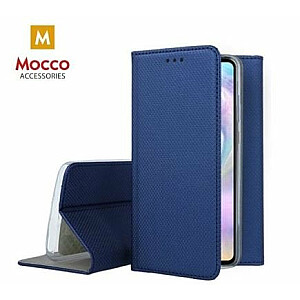 Mocco Smart Magnet Book Case Grāmatveida Maks Telefonam Huawei Honor X7 Zils