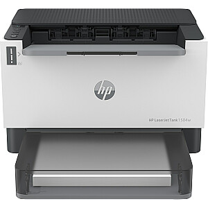 Принтер HP LaserJet Tank 1504w, черно-белый, принтер для бизнеса, печать, компактный размер; Энергоэффективный; Двухдиапазонный Wi-Fi