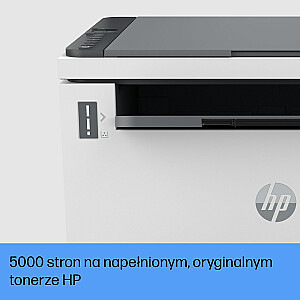 Spausdintuvas HP LaserJet Tank MFP 1604w, juodai baltas, verslo spausdintuvas, spausdinkite, kopijuokite, nuskaitykite, nuskaitykite į el. Nuskaityti į PDF