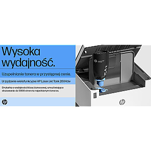 HP LaserJet Tank MFP 2604dw Black & White Business Printer Wireless; Dvipusis spausdinimas; Nuskaityti į el. Nuskaityti į PDF