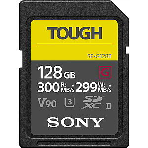 „Sony Tough UHS-II“ 128 GB SDXC 10 klasės blykstė