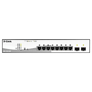 Интеллектуальный коммутатор D-link-10-port 10/100/1000 Gigabit PoE