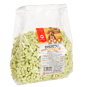 Maced Cookies Mint Kosteczki - skanėstas šunims - 1 kg