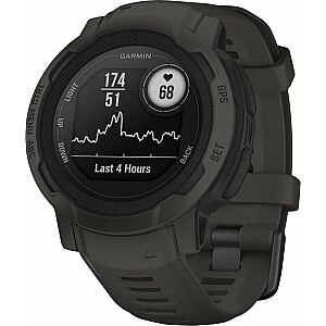 „Garmin Instinct 2 Graphite“ sporto laikrodis (010-02626-00)