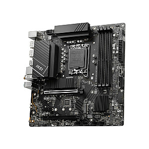 Pagrindinė plokštė MSI PRO B760M-A WIFI DDR4 LGA 1700 micro ATX