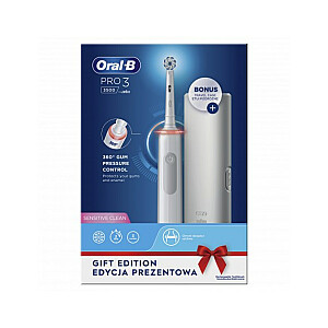 Dantų šepetėlis Oral-B Pro 3 3500 baltas