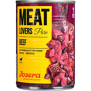 Josera Meatlovers Pure Beef Šlapias maistas šunims 400g