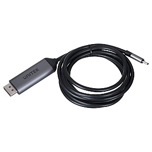 KABELIO ADAPTERIS UNITEK USB-C - DP 1.4 8K 60HZ 1,8M
