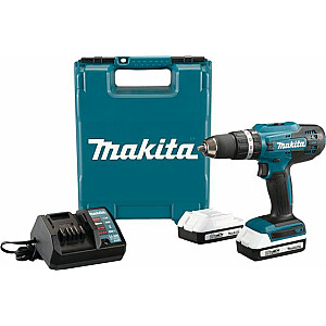 Аккумуляторная дрель Makita HP488DWAE 18 В, аккумуляторы 2 x 2 Ач