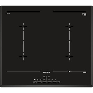 Варочная панель Bosch Serie 6 PVQ651FC5E Черный Встраиваемая индукционная варочная панель 60 см Zone 4 зоны(ы)