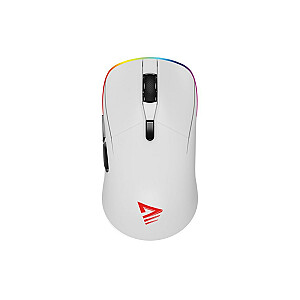 Игровая мышь Savio RIFT WHITE, двойной режим RGB