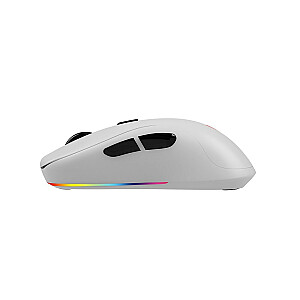 Savio RIFT WHITE žaidimų pelė RGB dvigubo režimo