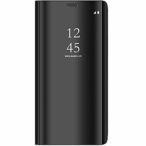 Mocco Clear View Cover Case Чехол Книжка для телефона Samsung Galaxy A22 4G Чёрный