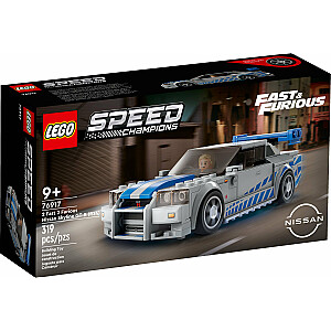 LEGO Speed Champions Nissan Skyline GT-R (R34) iš Too Fast, Too Furious (76917)