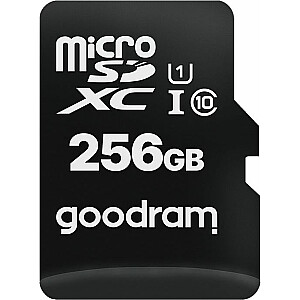 Goodram MICROSDHC 256GB CLASS 10/UHS 1 + ADAPTER