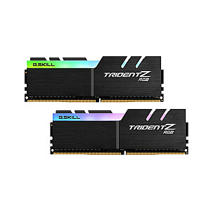 G.Skill Trident Z RGB F4-3200C16D-64GTZR 64GB 2 x 32GB DDR4 3200MHz atminties modulis