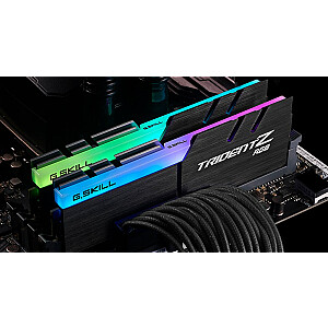 G.Skill Trident Z RGB F4-3200C16D-64GTZR 64GB 2 x 32GB DDR4 3200MHz atminties modulis