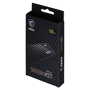 Диск SSD MSI SPACE M371 NVMe M.2 500 ГБ