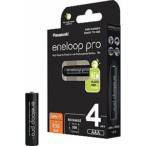 Baterija Panasonic Eneloop Pro AAA/R03 930mAh 4 vnt.