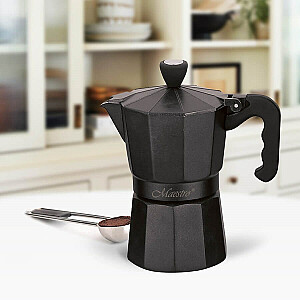 Кофемашина Maestro на 3 чашки MR-1666-3-BLACK черная