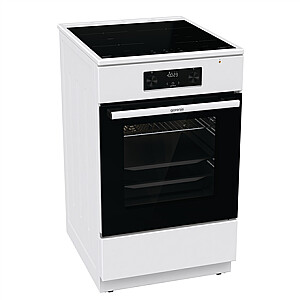Gorenje Cooker GEIT5C60WPG Hob type Induction, Oven type Electric, White, Width 50 cm, Grilling, 70 L, Depth 59.4 cm
