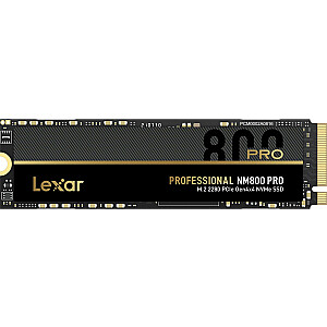 Diskas Lexar Professional NM800 Pro 1TB M.2 2280 PCI-E x4 Gen4 NVMe SSD (LNM800P001T-RNNNG)