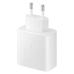 Samsung EP-TA845XWEGWW Quick Charge 3.0 | 45W Зарядное устройство + Type-C Провод | Белое (EU Blister)