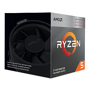 AMD Ryzen 5 3400G 3,7GHz 4MB L3 Box procesorius