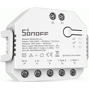 Išmanusis jungiklis Sonoff Sonoff Dual R3 Lite