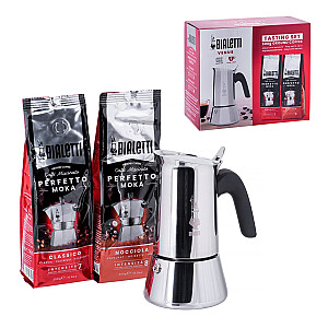 Bialetti Venus 6tz+кава Фундук 250г+Классический 250г